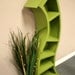 Handmade 6FT curved bookshelf,Other colors available