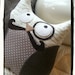 Owl with Mustache - Plushie Pillow Brown