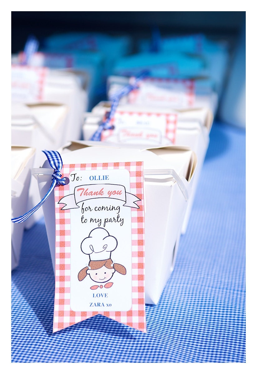 Girl Mini Chef Party DIY Printable Kit - INSTANT DOWNLOAD Il_170x135
