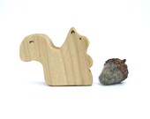 Squirrel & Acorn Toy - Handmade Toy - Wood Toy