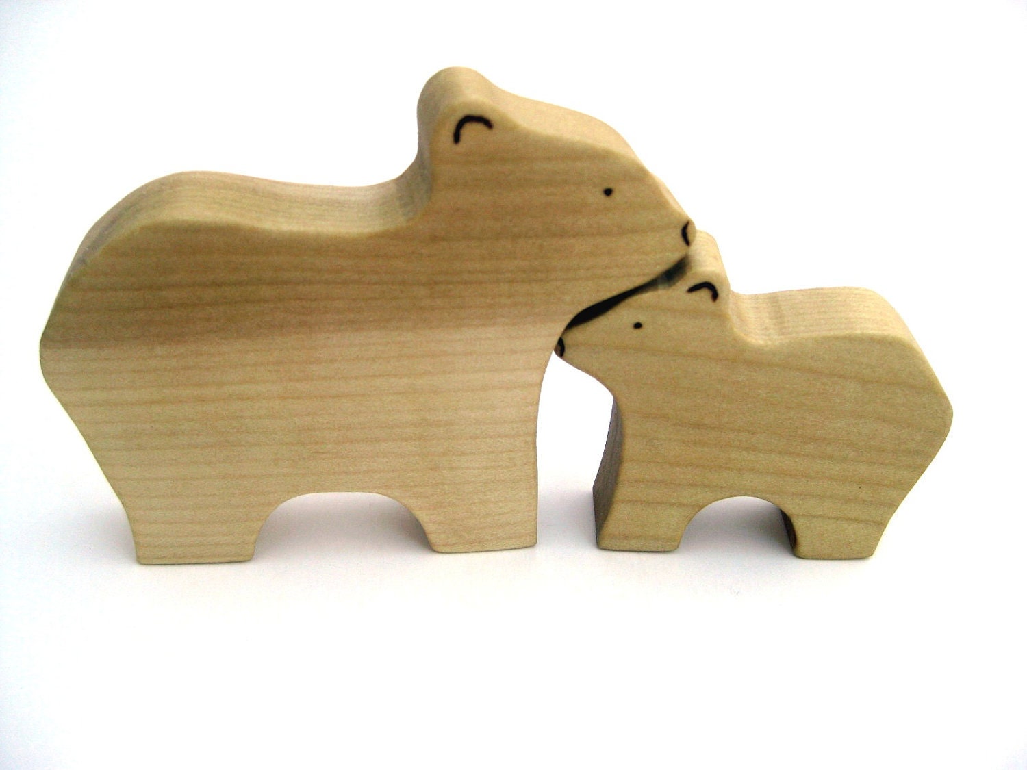 Mama & Baby Bears Woodland Toy - Animal Toy