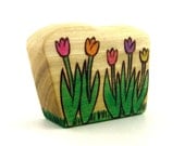 Tulips - Wooden Toy - Childrens Toy - Nature Table Toy
