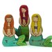 Mermaid Set - Wood Toys - Childrens Toys - Waldorf Toys