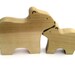 Mama & Baby Bears Woodland Toy - Animal Toy