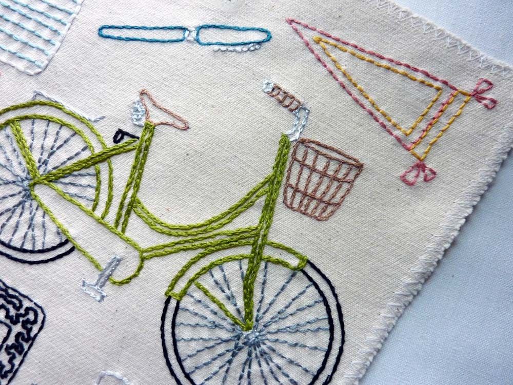 Off to College Embroidery Pattern