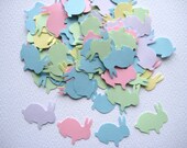 100 Pastel Sitting Bunny noE136