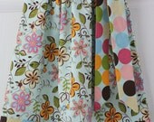Girls Floral and Polka Dot Pillowcase Dress Sizes 0-14. Matching doll dress available.  Matching boys tie available.