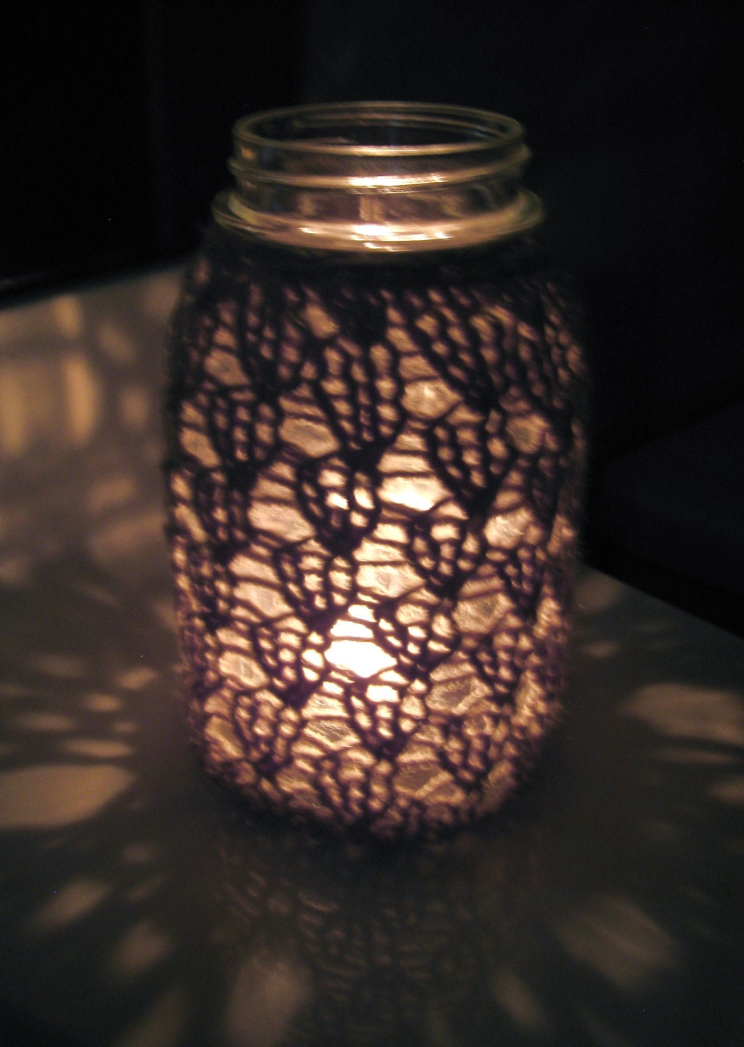 Mason Jar Wedding Decorations - Candle Holder / Vase - Dusty Green / Mustard Yellow / Linen Gray - Set of 3