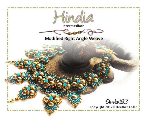 Elegant Bollywood Necklace Beading Tutorial HINDIA