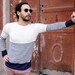 Striped Sweater for Men, Handmade: Marinero, Spring Collection
