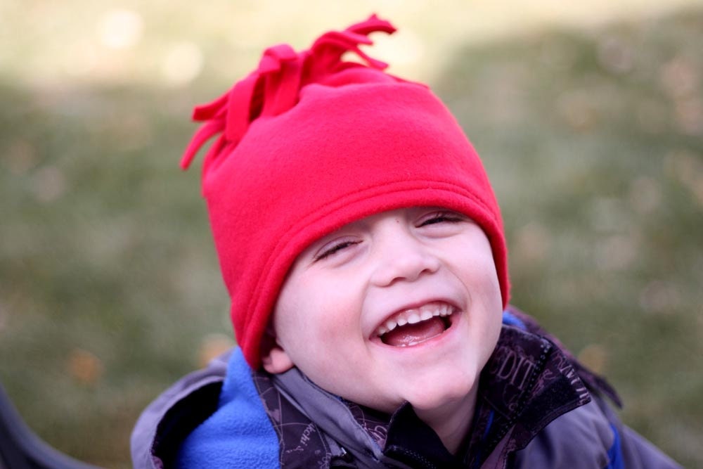 INSTANT DOWNLOAD Fleece Hat PDF Sewing Pattern By Hadley Grace Designs - Includes Sizes Newborn to Adult