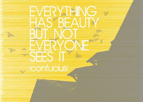 Confucius Quote Art Print (5x7) - FREE SHIPPING