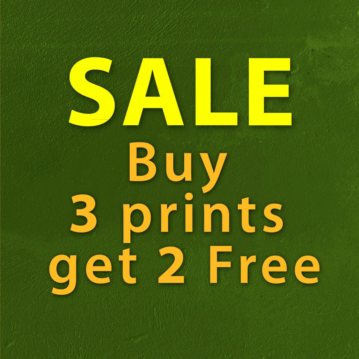 SALE Buy 3 & Get 2 Free Giclee art print Limited edition 8''x10'' by Juri Romanov Green Optimist