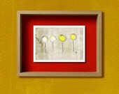 Archival print modern contemporary original ink watercolor drawing painting London limited edition Illustration wall art decor poster