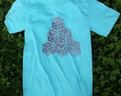 Men's Cotton Screen Printed "Create" T-Shirt Large