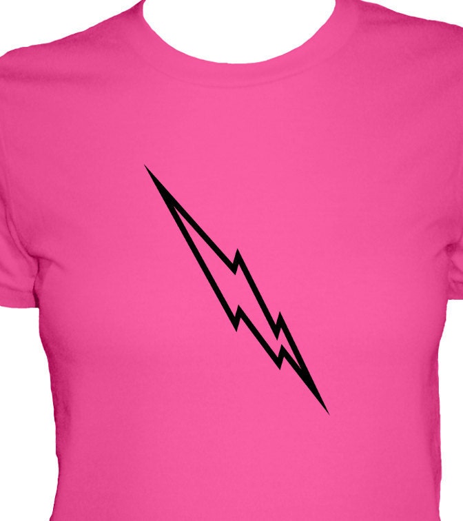 Harry Potter Shirt - Wizard Lightning Bolt T Shirt - Womens Cotton Shirt - Sizes S, M, L, XL - 3 Colors Available