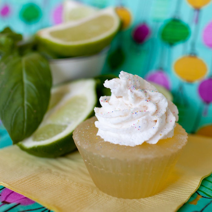 Citrus & Basil Cupcake Soap - Vegan - Paraben-free