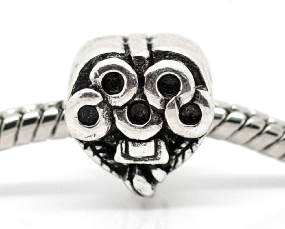 OLYMPIC RINGS Charm Spacer Bead,  Build your 2012 London Olympic Bracelet Now