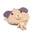 Little grey bear clutch purse