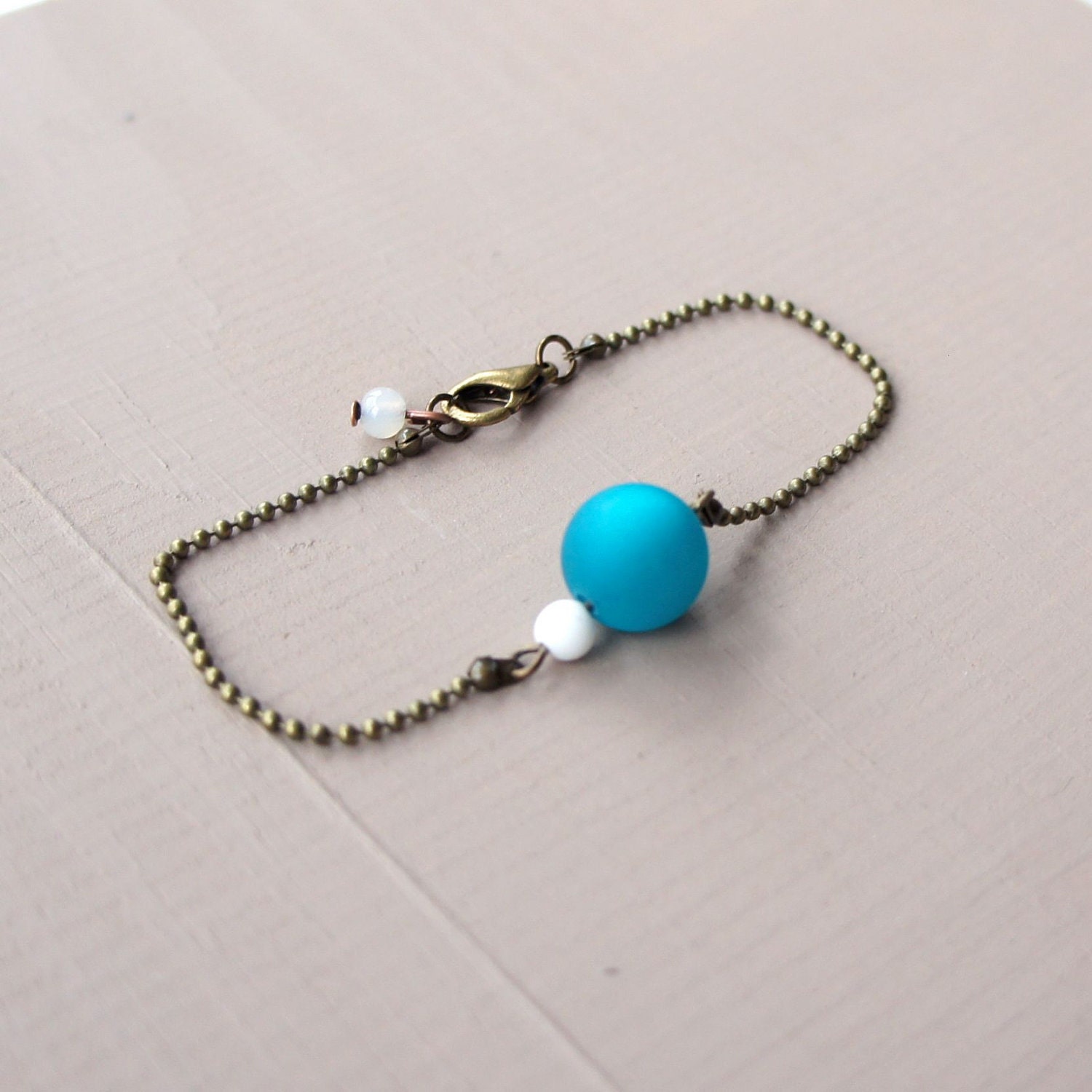 Turquoise berry bracelet