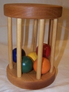 Ball & Bell Cylinder - Montessori Toys