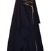 Sale - Medieval/Renaissance Black Trumpet Sleeve Costume Gown, Custom made to order