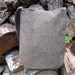 Owl totebag, recycled wool