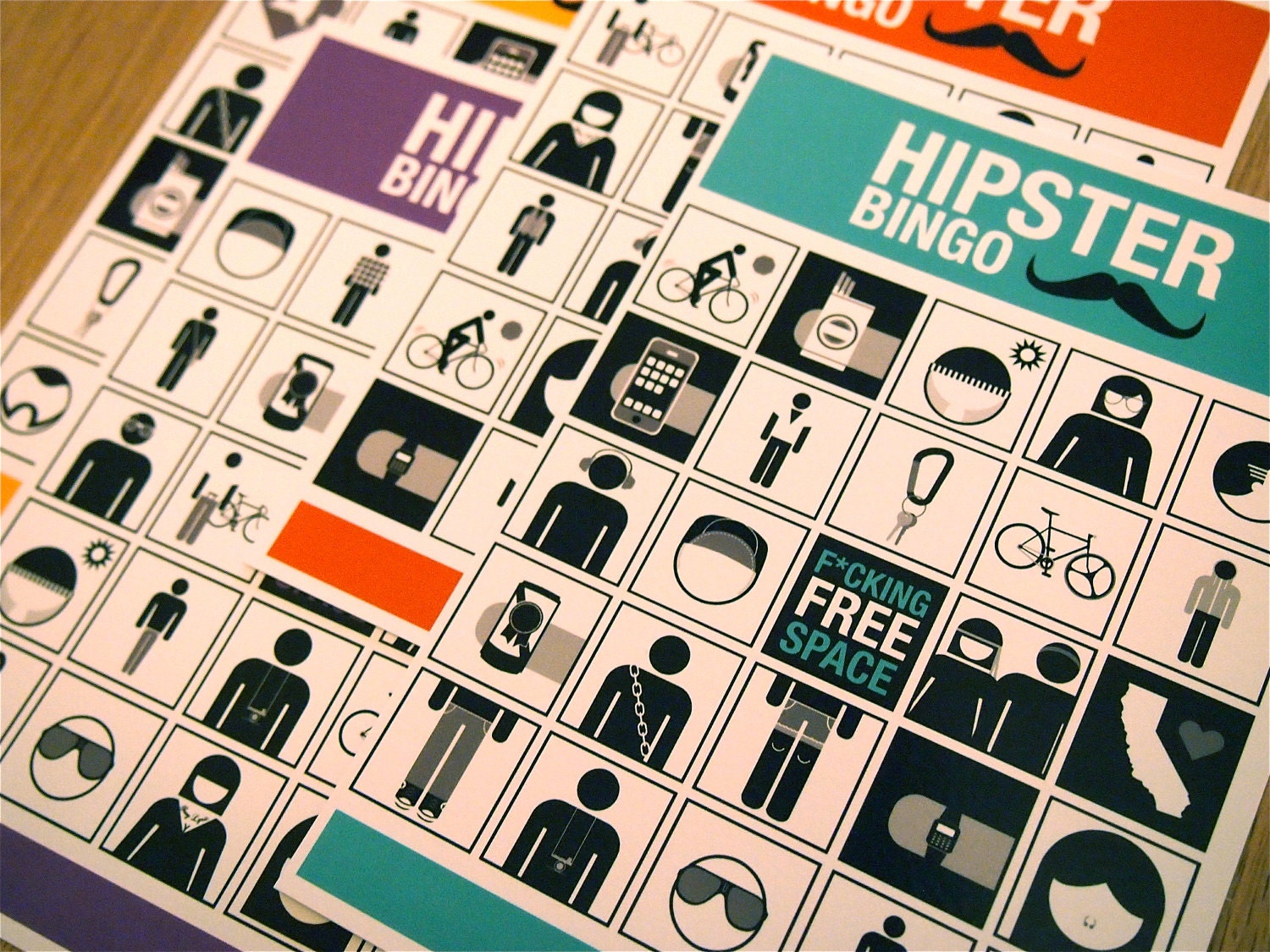 Classic Hipster Bingo 2