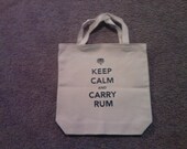 Keep Calm and Carry Rum Tote Bag