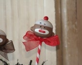 Mom's Killer Cakes & Cookies Original Design Vintage Inspired Sock Monkey Monkeys Cake Pops Valentine's Valentines Day Style Available Too Il_170x135