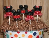 Mom's Killer Cakes & Cookies ORIGINAL DESIGN Pants and Skirt Mickey and Minnie Mouse Inspired CUPCAKE Style Cake Pops Il_170x135