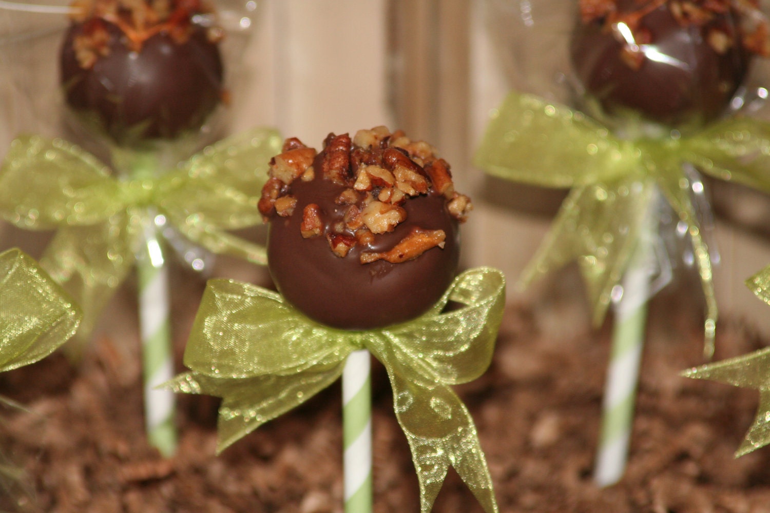 Mom's Killer Cakes & Cookies Russell Rainey's Best Brownie Truffle Cake Pops With Pecans Toasted in Butter and Sea Salt Il_570xn