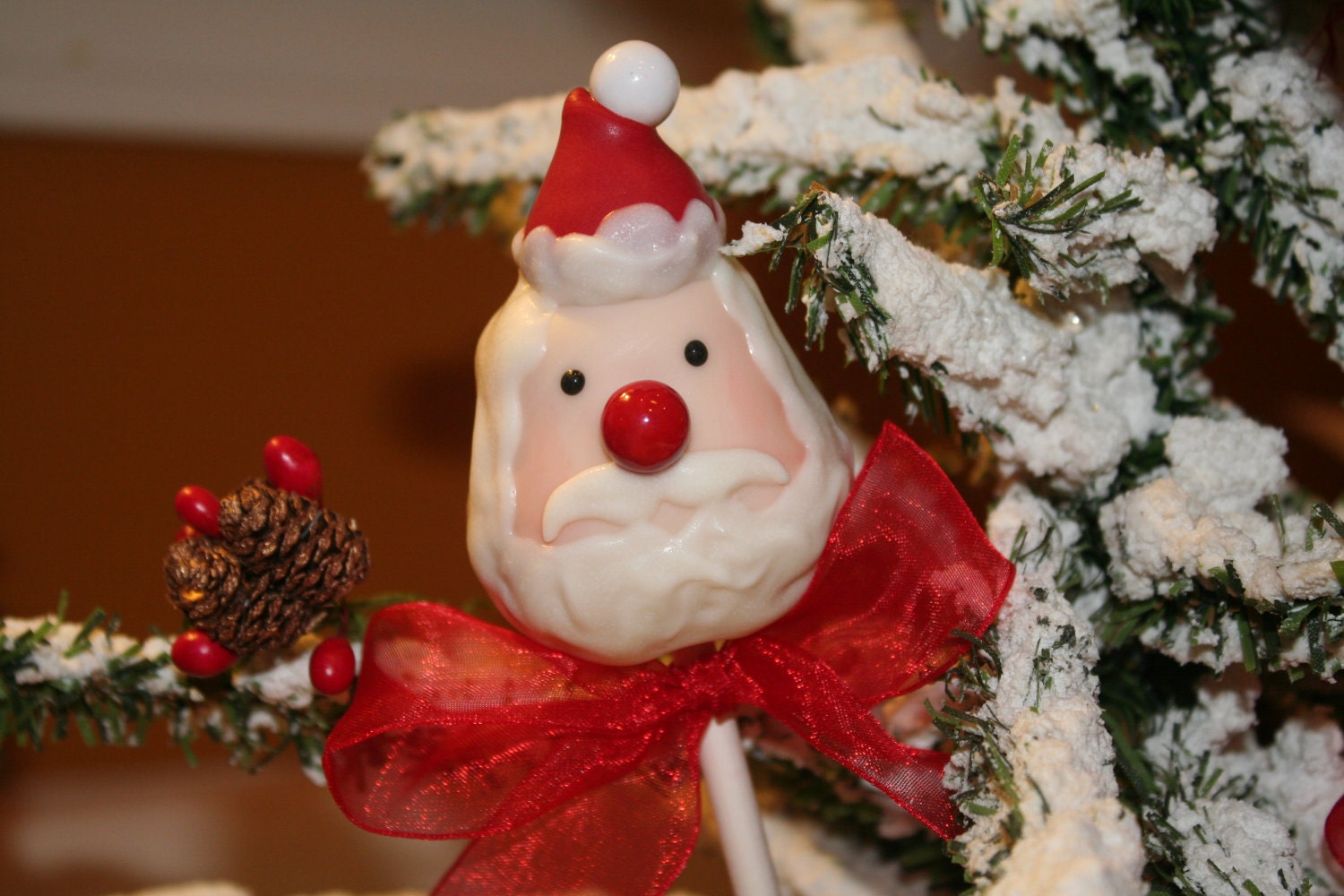 Mom's Killer Cakes & Cookies Own Santa Claus Christmas Holiday Cake Pops Southern Living Featured Shop Il_570xn