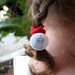 Girls buttons ponytail holders, Notebook