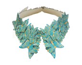 Peter Pan Collar Mint Butterfly Bridal