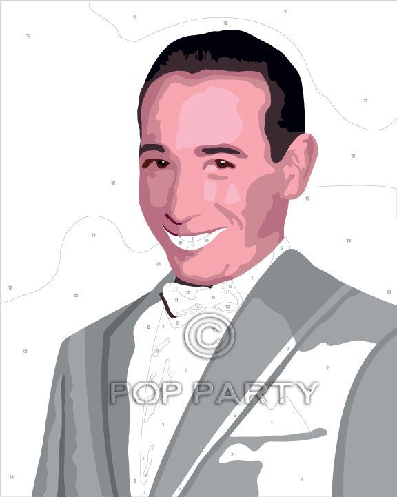 Pee-Wee Herman Paint By Number Kit