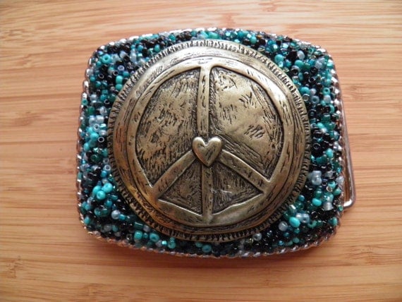 Peace Belt Buckle