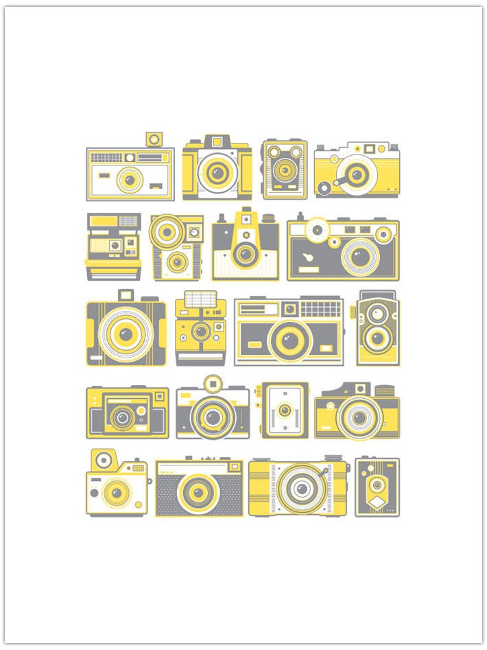 Retro Camera Print
