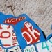 USA Recycled License Plate Map