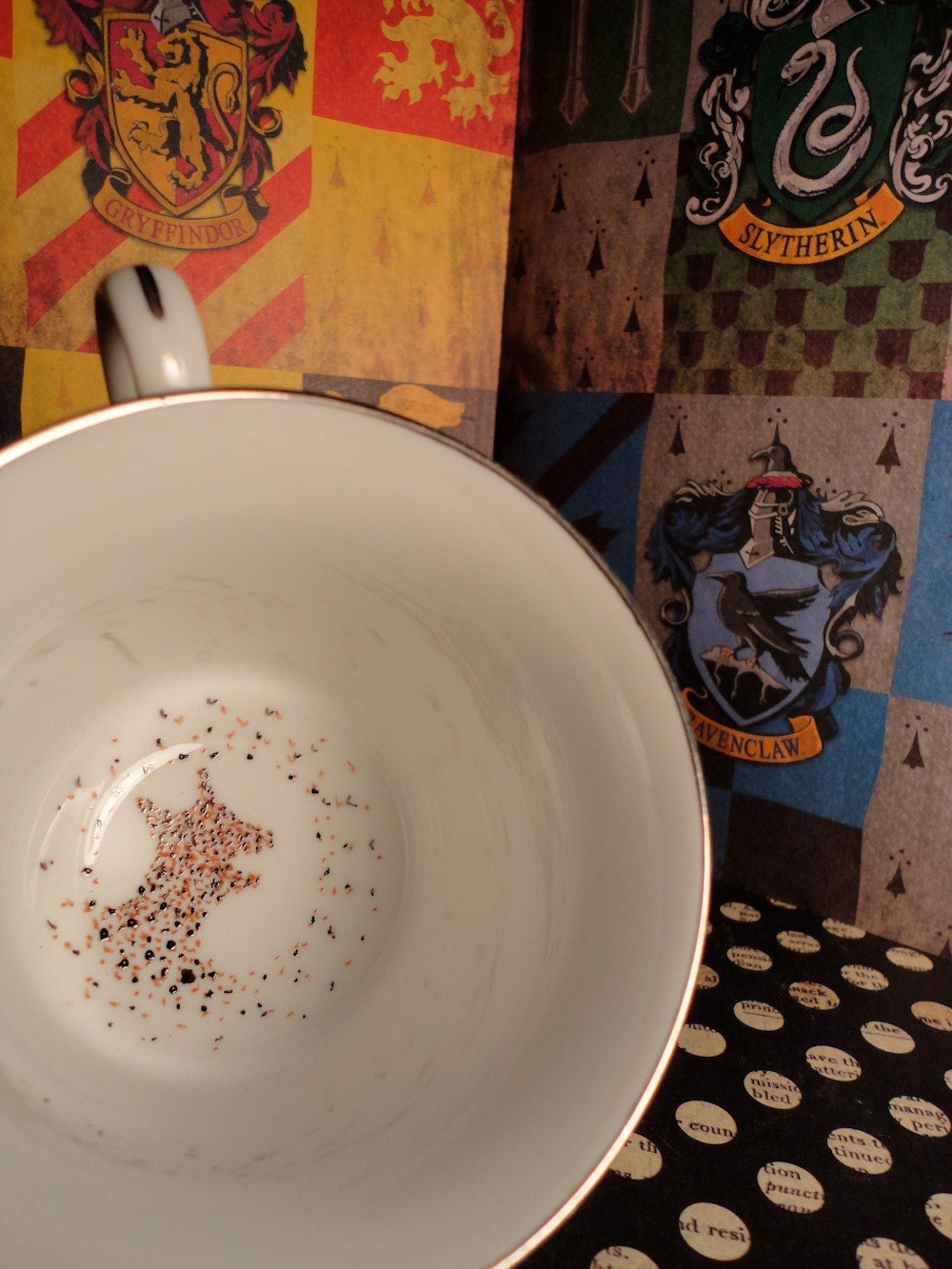 Vintage Grim Teacup from Harry Potter and the Prisoner of Azkaban