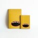 SET OF 2 : Kraft Paper & Saddled Stitched Notebooks - Green Monster