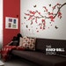 Tree Wall Decal - Cherry Blossom with butterflies -  KK117