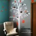 Wall Decal wall sticker - Shelf Tree Wall Decal  KK125