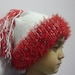 Cyber Monday-Children Winter Clothing,cyber monday etsy,New -Red,winter hat - White Hand knitted handmade Hat Beret Soft Comfortable-