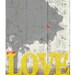 Valentines Day Love Gift, PRINT Typography Art  Inspirational Wall Art PRINT, Grow Love Tree Wall Art