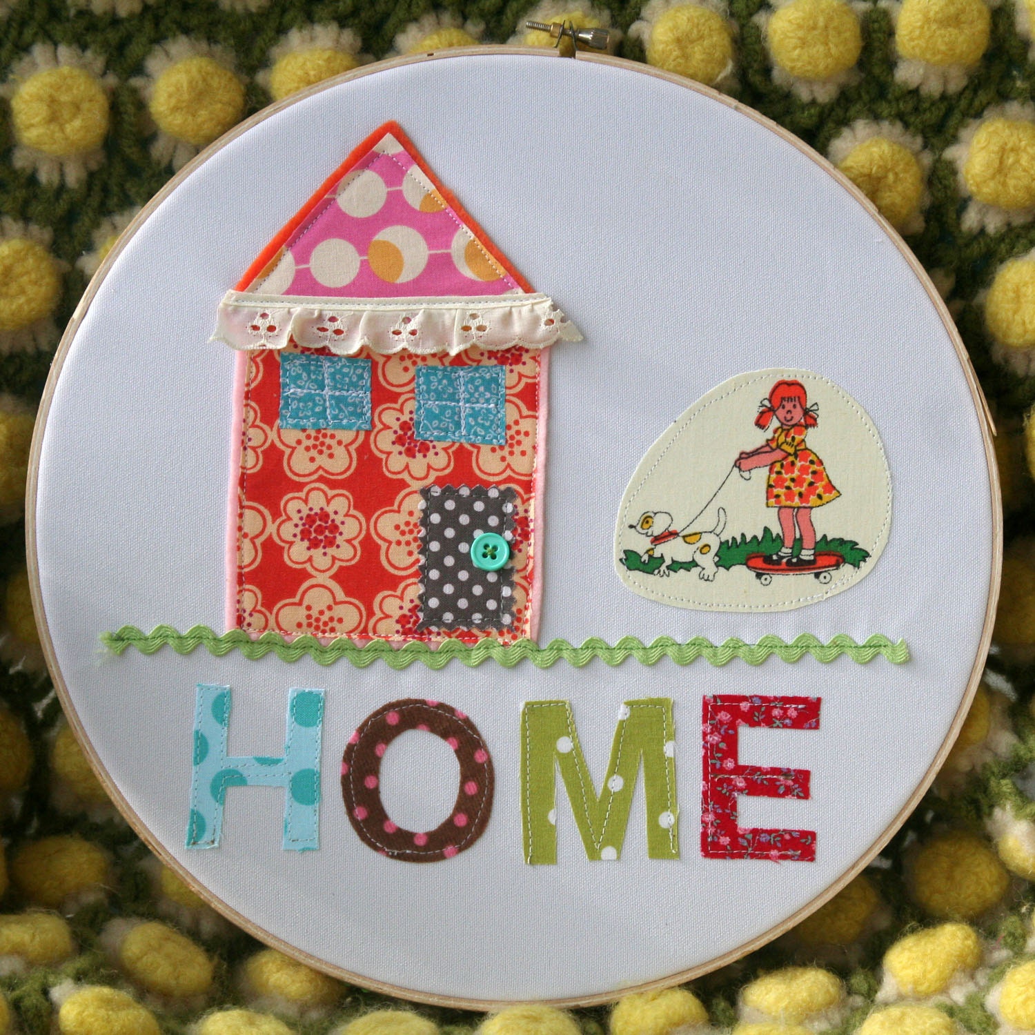 Home - Handmade Embroidery Hoop wall art