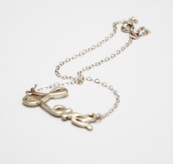 Gold Love Anklet