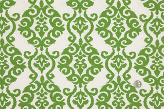 Damask Pillow - Purple, Blue or Green