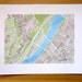Commission a 5x7 watercolor map