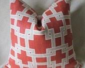 Designer Pillow Cover - 18 x 18 - Thom Filicia Citysquare Wild Rose